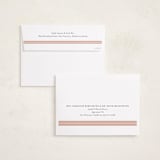 "Serene" - Birth Announcements in Blush by Jessica Williams - FREE Recipient Addressing