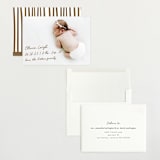 "signed with love" - Birth Announcements in Bark by AK Graphics - Assembled