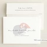 "Simplest" - Birth Announcements in Petal by Rebecca Daublin - FREE Recipient Addressing
