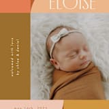 "shapes" - Birth Announcements in Desert by Morgan Kendall - Detail