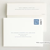 "Snuggles" - Birth Announcements in Dusty Blue by Megan Cash - FREE Recipient Addressing