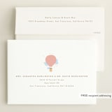 "Baby World" - Birth Announcements in Blush by Kanika Mathur - FREE Recipient Addressing