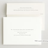"Twin & Twin" - Birth Announcements in Snow by Lauren Chism - FREE Recipient Addressing