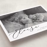 "First-Name Basis" - Birth Announcements in Onyx by Genna Blackburn - Detail