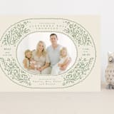 "bunnies and flowers" - Birth Announcements in Sage by Anastasia Makarova - Front