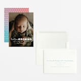 "meet me" - Birth Announcements in Cloud by Snow and Ivy - Assembled