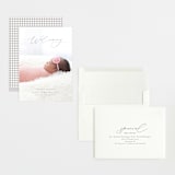 "Delightful Welcome" - Birth Announcements in Gravel by Olivia Raufman - Assembled