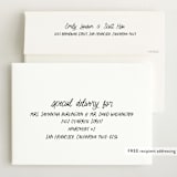 "All write" - Birth Announcements in Cloud by Lea Delaveris - FREE Recipient Addressing