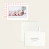 "Cotton Candy" - Birth Announcements in Blush by Lauren Chism - Assembled