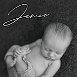 "Jamie" - Birth Announcements in Charcoal by Rebecca Rueth - Detail