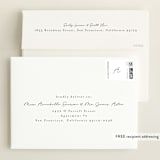 "pure grace" - Birth Announcements in Onyx by Kasia Labocki - FREE Recipient Addressing