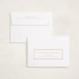 "patterned stripes" - Birth Announcements in Blush by Ellen Schlegelmilch - FREE Recipient Addressing