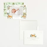 "Jungle Friends" - Birth Announcements in Jungle by Morgan Ramberg - Assembled