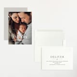 "the edit" - Birth Announcements in Simply White by Sara Hicks Malone - Assembled