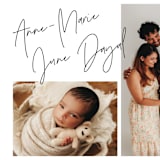 "signature frames" - Birth Announcements in Cloud by JoAnn Jinks - Detail