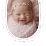 "Bundle of Joy" - Birth Announcements in Gumdrop by Creo Study - Detail