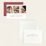 "Cheer All Year" - Birth Announcements in Rose by Michelle Taylor - Assembled