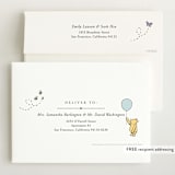 "Disney Sweetest Adventure" - Birth Announcements in Cloud by Heather Schertzer - FREE Recipient Addressing