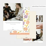 "Disney's Magical Bambi" - Birth Announcements in Cream by Cass Loh - Back of Card Options