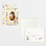 "Disney's Magical Bambi" - Birth Announcements in Cream by Cass Loh - Assembled