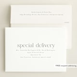 "Classy Name" - Birth Announcements in Cloud by Ekko Studio - FREE Recipient Addressing