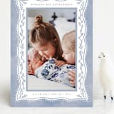 "Baby Frame" - Birth Announcements in Cornflower by Chris Griffith - Front