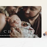 "Classically Stated" - Birth Announcements in Sugar by Sara Hicks Malone - Front