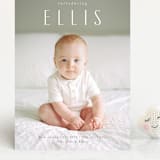 "in name only" - Birth Announcements in Whipped Cream by Jennifer Wick - Front