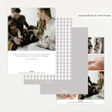 "in name only" - Birth Announcements in Whipped Cream by Jennifer Wick - Back of Card Options