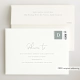 "Delicate" - Birth Announcements in Powder by Sara Hicks Malone - FREE Recipient Addressing