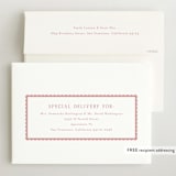 "Sweetest Scallop" - Birth Announcements in Petal by Emily Betts - FREE Recipient Addressing