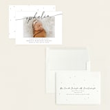"Signature Name" - Birth Announcements in Coal by Meggy Masters - Assembled