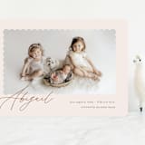 "Dainty" - Birth Announcements in Flower by Pixel and Hank - Front