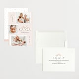 "Meet our baby" - Birth Announcements in Blush by Elan Studio - Assembled