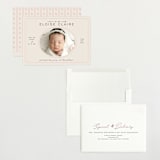 "Prim" - Birth Announcements in Petal by Melissa Egan of Pistols - Assembled