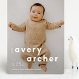 "Modern Name" - Birth Announcements in Moon by Robin Ott - Front