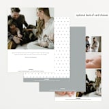 "Baby Classic" - Birth Announcements in Cloud by Carolyn MacLaren - Back of Card Options