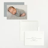 "Baby Bliss" - Birth Announcements in Cloud by Carolyn MacLaren - Assembled