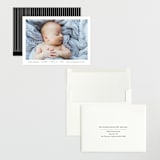 "Basic" - Birth Announcements in Onyx by Lauren Chism - Assembled