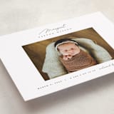 "Simply Lovely" - Birth Announcements in Pearl by Pixel and Hank - Detail
