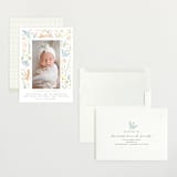 "Baby Garden" - Birth Announcements in Sky by Eve Schultz - Assembled