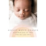 "our rainbow" - Birth Announcements in Rose by Angela Garrick - Detail
