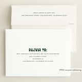 "Boldly Named" - Birth Announcements in Forest by Anna Elder - FREE Recipient Addressing