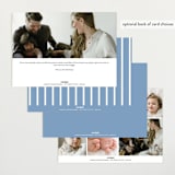 "First impression" - Birth Announcements in Water by Lea Delaveris - Back of Card Options