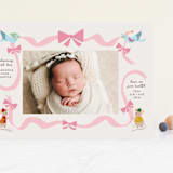 "disney cinderella birth announcement" - Birth Announcements in Blush by Lori Wemple - Front
