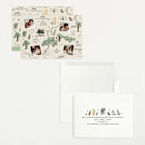 "Hundred Acre Wood" - Birth Announcements in Natural by Heather Schertzer - Assembled