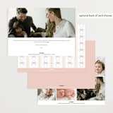 "Disney's Minnie's bow" - Birth Announcements in Peony by Creo Study - Back of Card Options