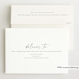 "Complete" - Birth Announcements in Linen by Kasia Labocki - FREE Recipient Addressing