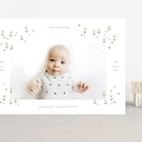 "tiny blooms" - Birth Announcements in Spring by Phrosné Barwood - Front
