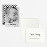 "Just The Facts" - Birth Announcements in Volcano by Owl and Toad - Assembled